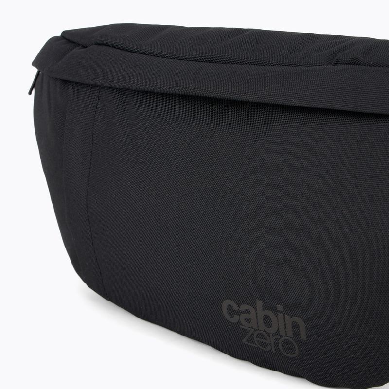 CabinZero BumBag 2 l vesetáska abszolút fekete 4