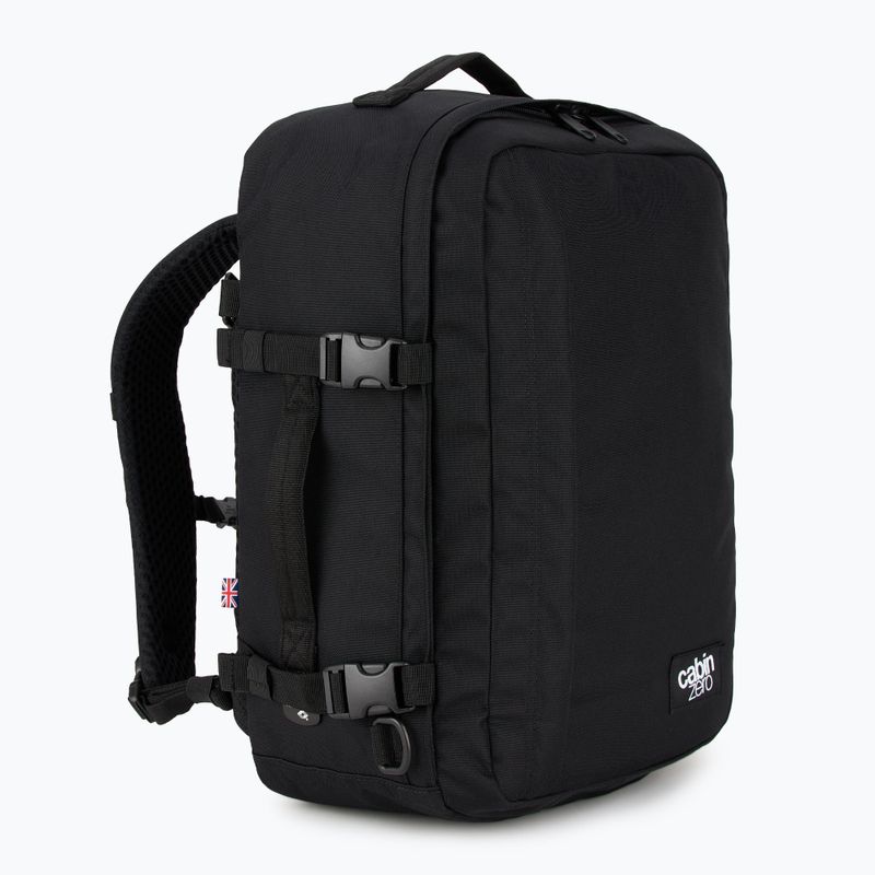 CabinZero Classic Plus 32 l túra hátizsák abszolút fekete 2