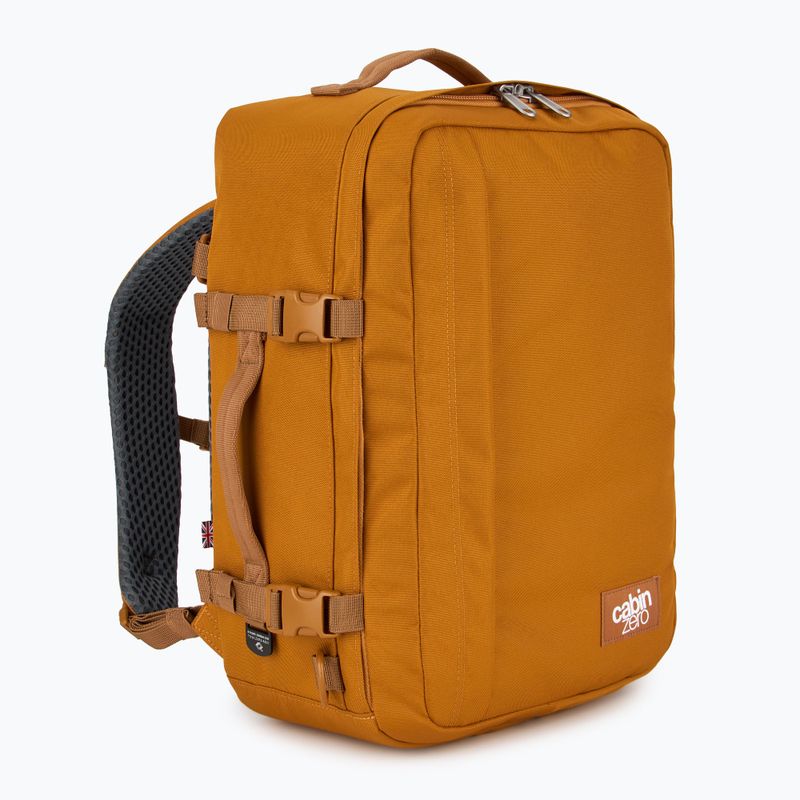 CabinZero Classic Plus 32 l narancssárga, hűvös túra hátizsák 2