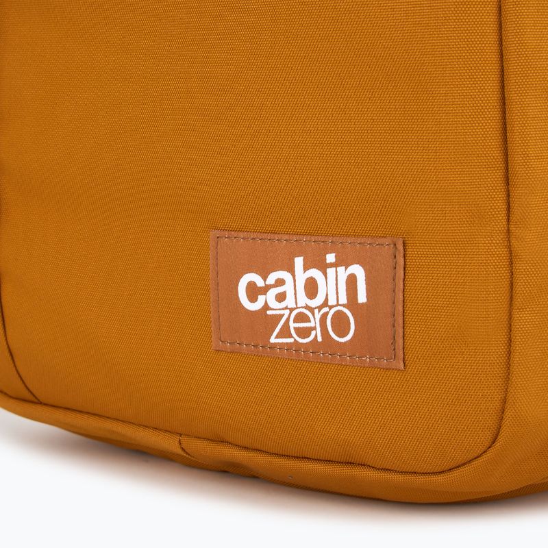 CabinZero Classic Plus 32 l narancssárga, hűvös túra hátizsák 6