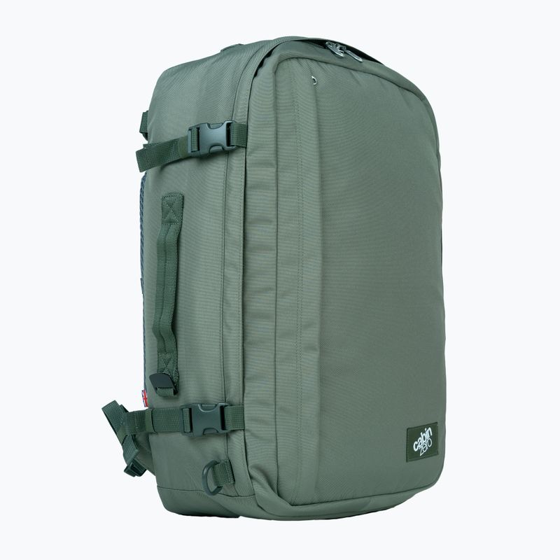 CabinZero Classic Plus 42 l túrahátizsák khaki színben, grúz színű túra hátizsák 2