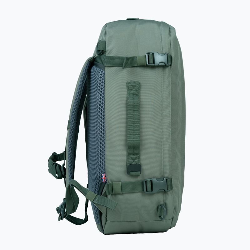 CabinZero Classic Plus 42 l túrahátizsák khaki színben, grúz színű túra hátizsák 5