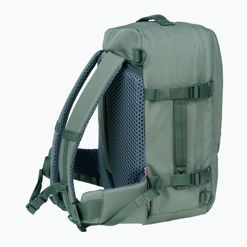 CabinZero Classic Pro 32 l túrahátizsák khaki színben, grúz színű túra hátizsák 4