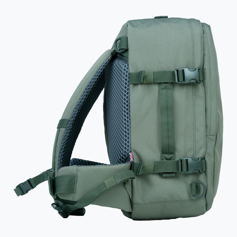 CabinZero Classic Pro 32 l túrahátizsák khaki színben, grúz színű túra hátizsák 6