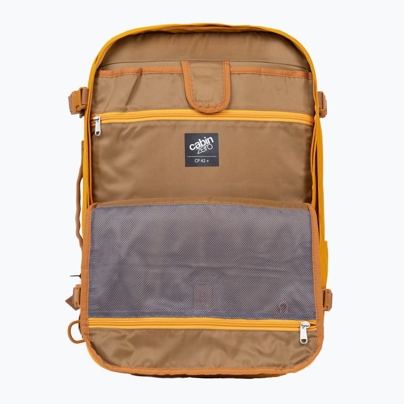 CabinZero Classic Pro 42 l narancssárga hideg túra hátizsák 8