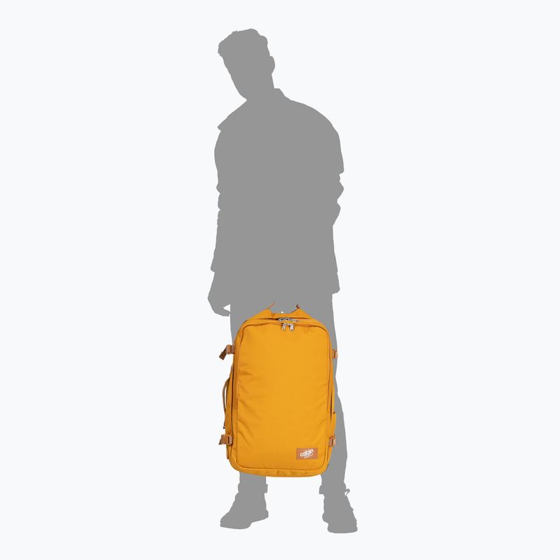 CabinZero Classic Pro 42 l narancssárga hideg túra hátizsák 12