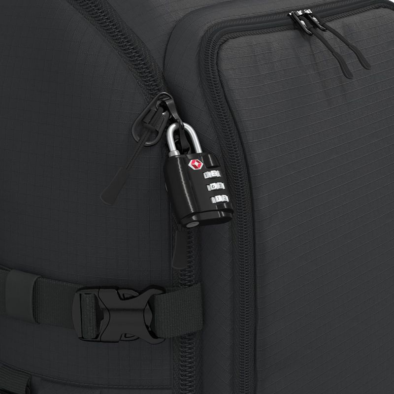 CabinZero Adventure Pro 42 l abszolút fekete túra hátizsák 10