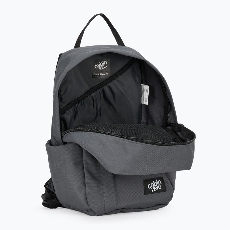 Utazó hátizsák CabinZero Flight 12 l original grey 4