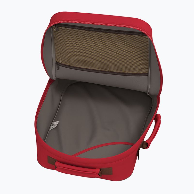CabinZero Classic 44 l londoni piros túra hátizsák 7