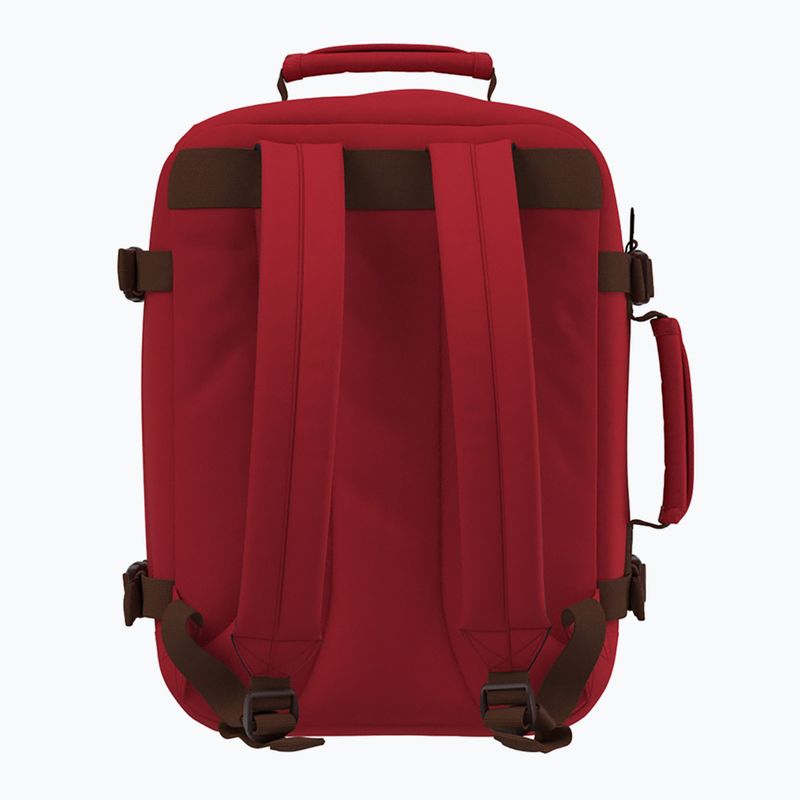 CabinZero Classic 28 l londoni piros túra hátizsák 3