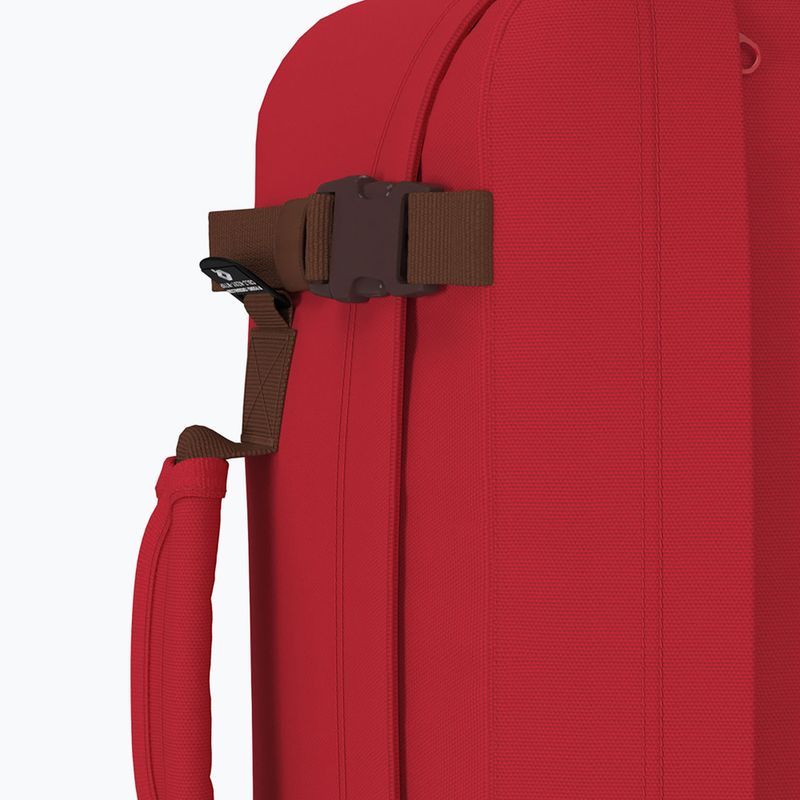 CabinZero Classic 36 l londoni piros túra hátizsák 9