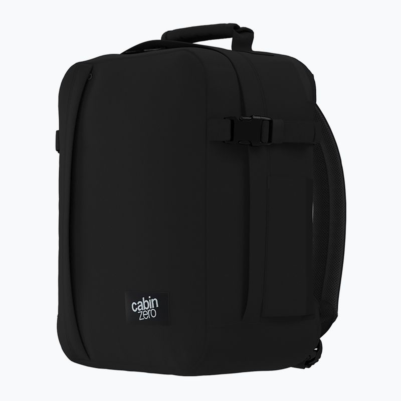 CabinZero Classic Tech 28 l túra hátizsák abszolút fekete 4