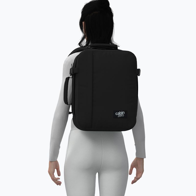 Utazó hátizsák CabinZero Classic Tech 28 l absolute black 14