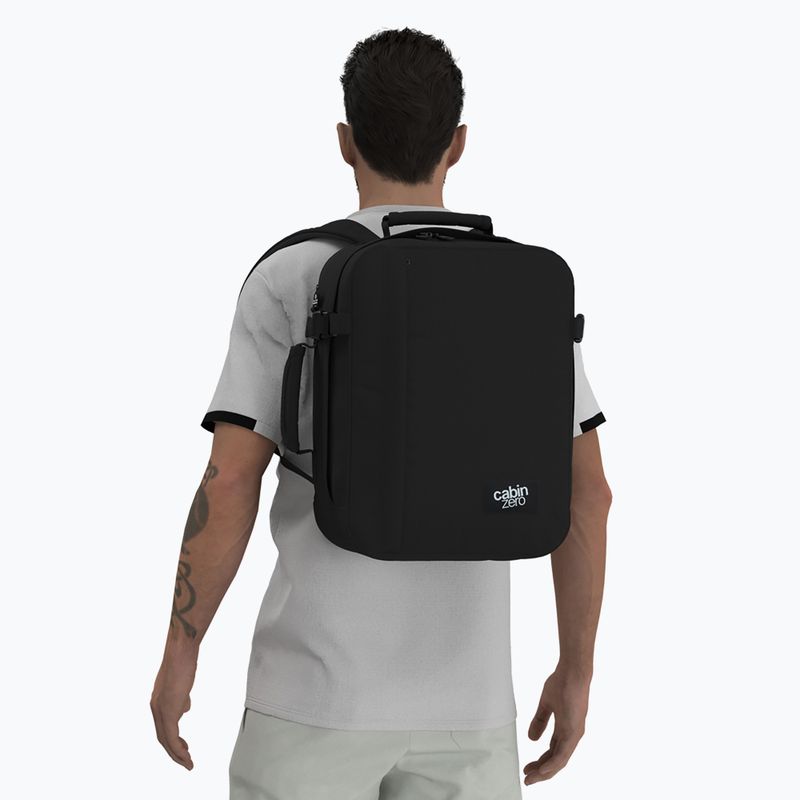 Utazó hátizsák CabinZero Classic Tech 28 l absolute black 15