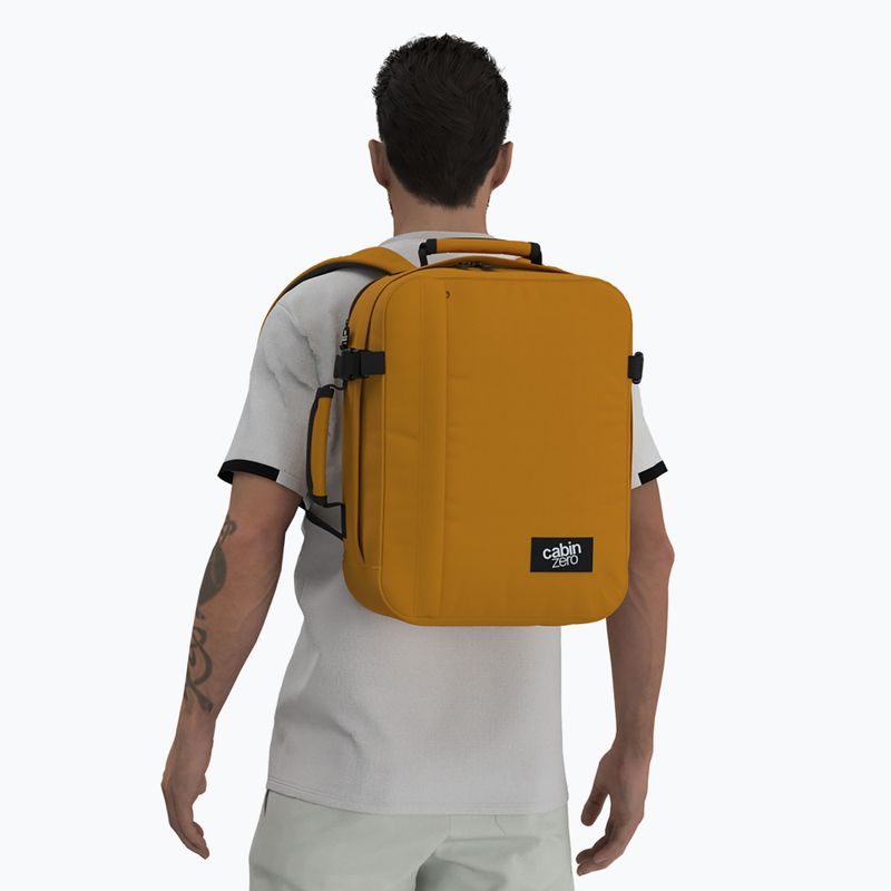Utazó hátizsák CabinZero Classic Tech 28 l orange chill 14