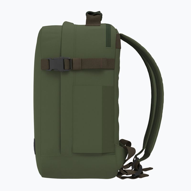 CabinZero Classic Tech 28 l túrahátizsák khaki színű túrázó hátizsák 4
