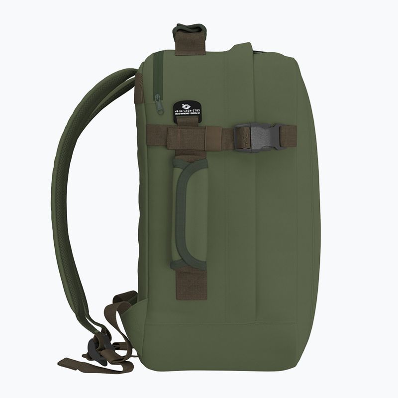 CabinZero Classic Tech 28 l túrahátizsák khaki színű túrázó hátizsák 5