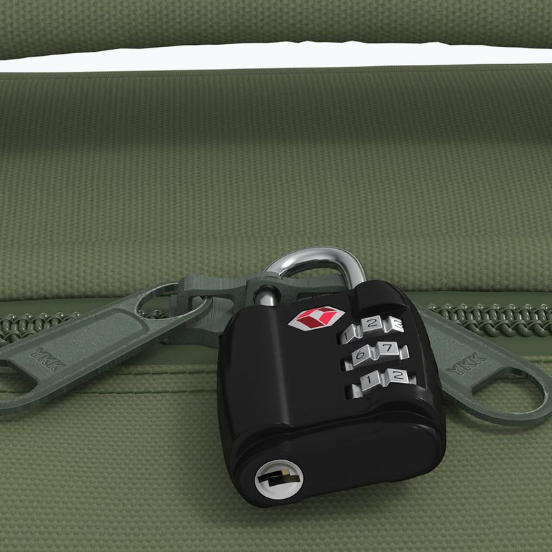 CabinZero Classic Tech 28 l túrahátizsák khaki színű túrázó hátizsák 13