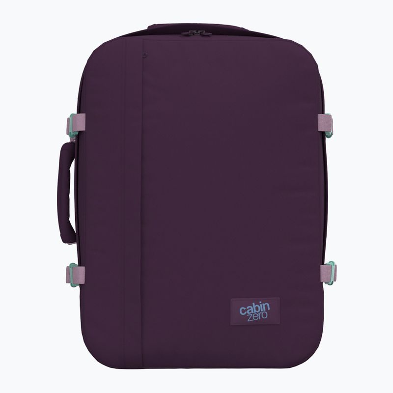 CabinZero Classic 44 l túra hátizsák éjféli lila túra hátizsák