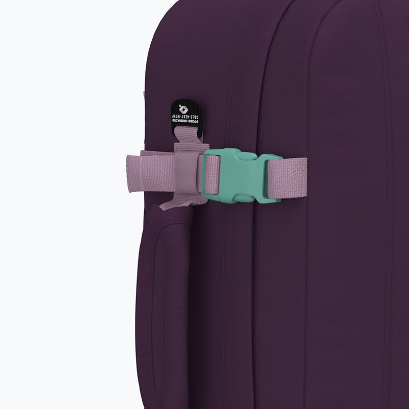 CabinZero Classic 44 l túra hátizsák éjféli lila túra hátizsák 9