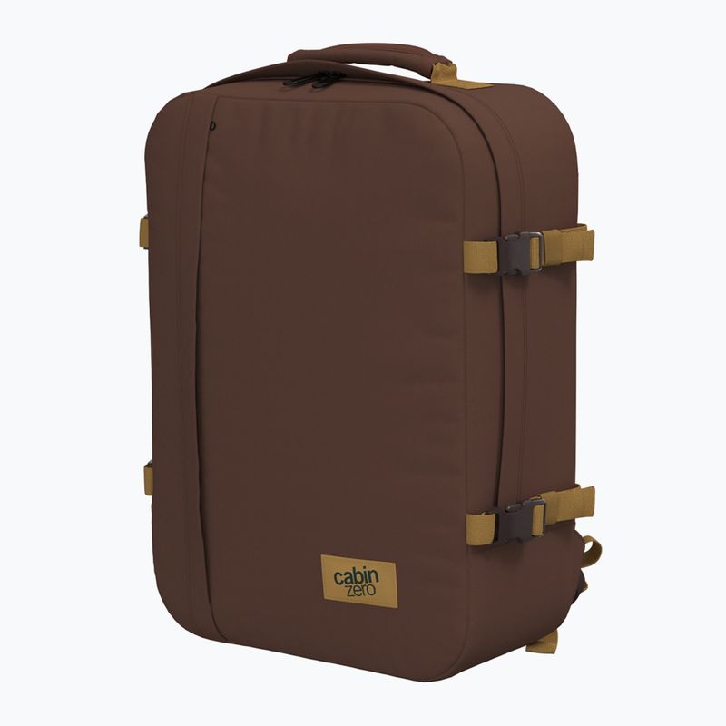 CabinZero Classic 44 l belga csokoládé túra hátizsák 4