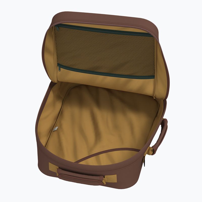 CabinZero Classic 44 l belga csokoládé túra hátizsák 7