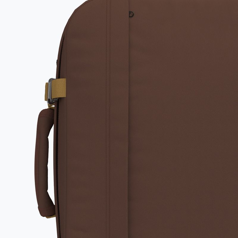 CabinZero Classic 44 l belga csokoládé túra hátizsák 9