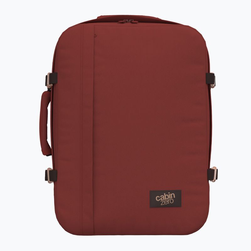 Utazó hátizsák CabinZero Classic 44 l sangria piros