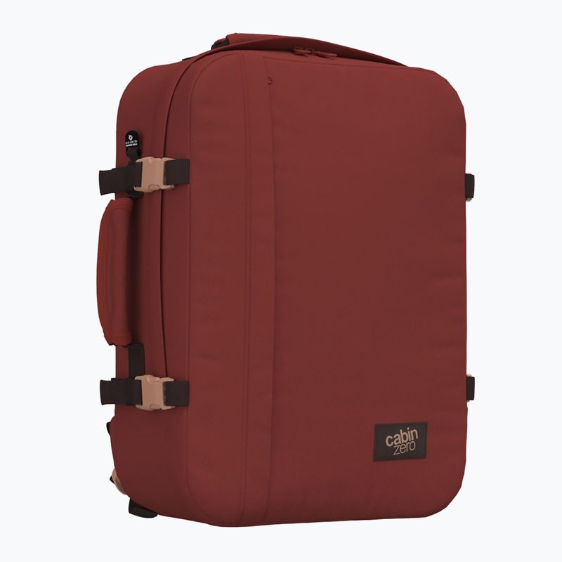 Utazó hátizsák CabinZero Classic 44 l sangria piros 2