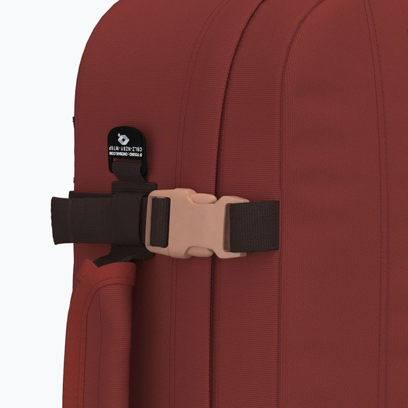Utazó hátizsák CabinZero Classic 44 l sangria piros 10