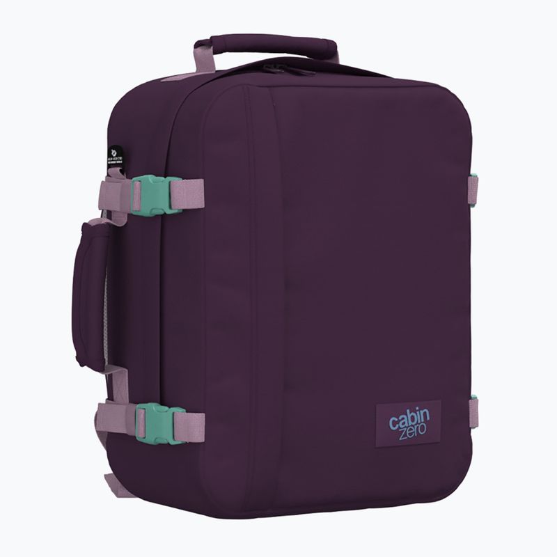 CabinZero Classic 28 l túrahátizsák éjféli lila túra hátizsák 2