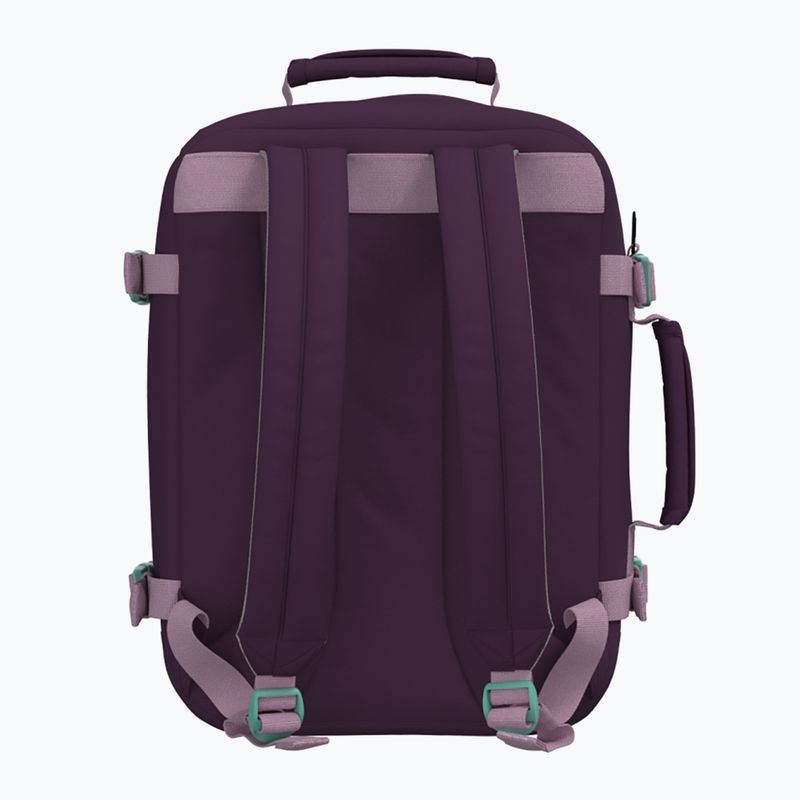 CabinZero Classic 28 l túrahátizsák éjféli lila túra hátizsák 3
