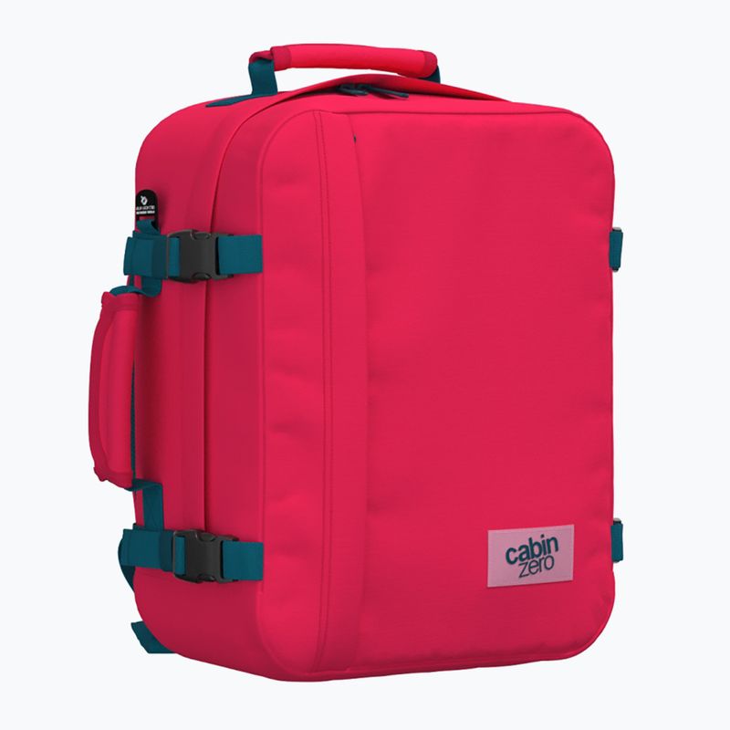 Utazó hátizsák CabinZero Classic 28 l miami magenta 2