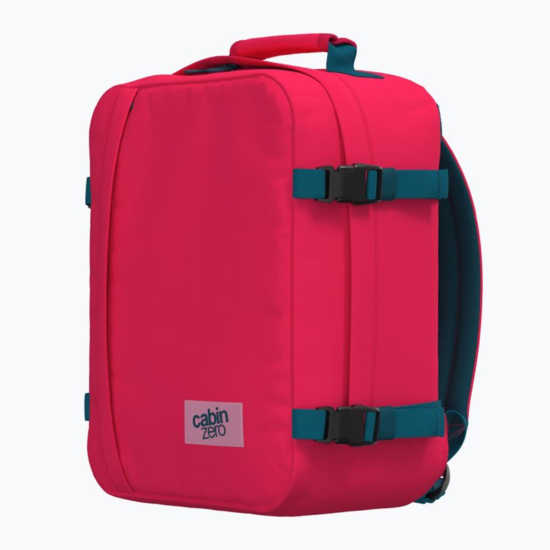 Utazó hátizsák CabinZero Classic 28 l miami magenta 4