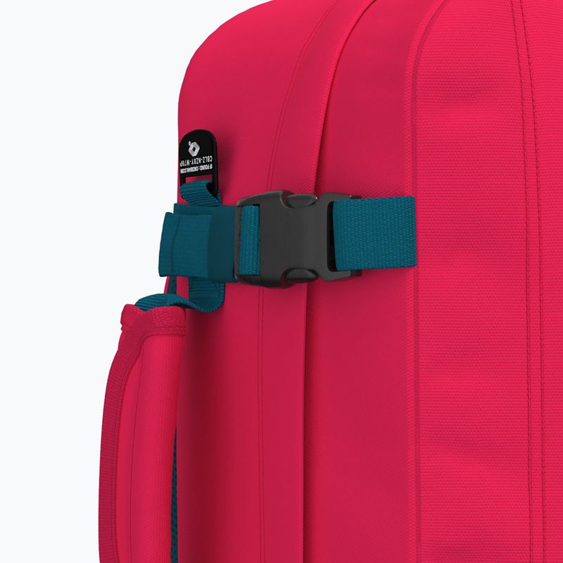 Utazó hátizsák CabinZero Classic 28 l miami magenta 10