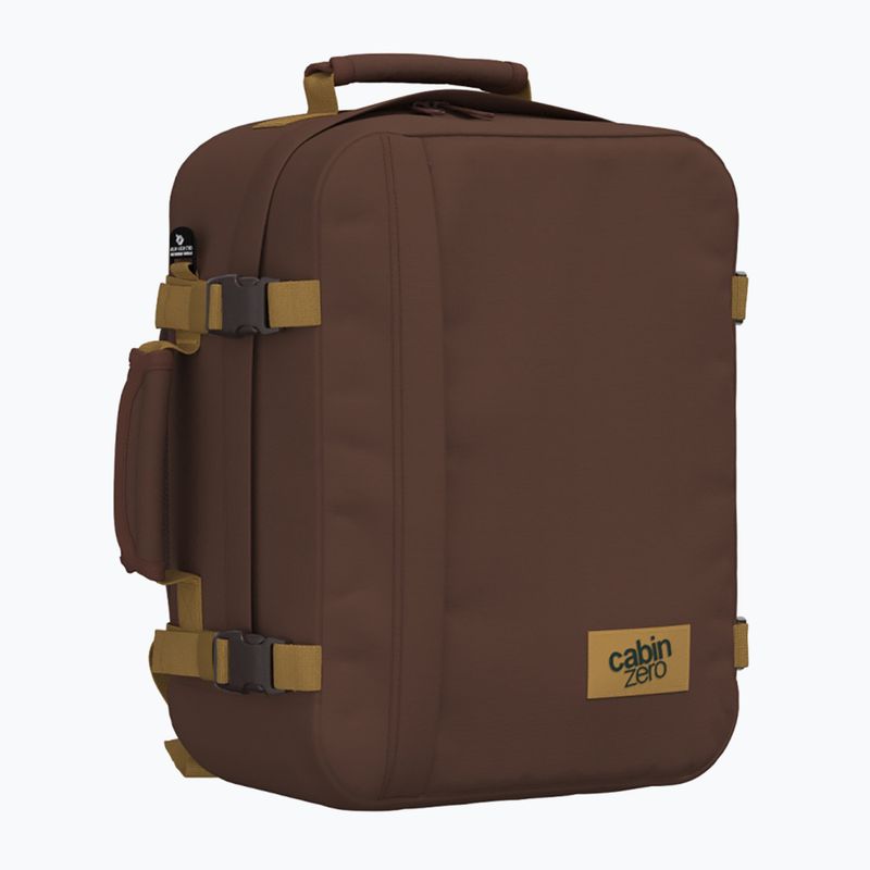 CabinZero Classic 28 l belga csokoládé túra hátizsák 2