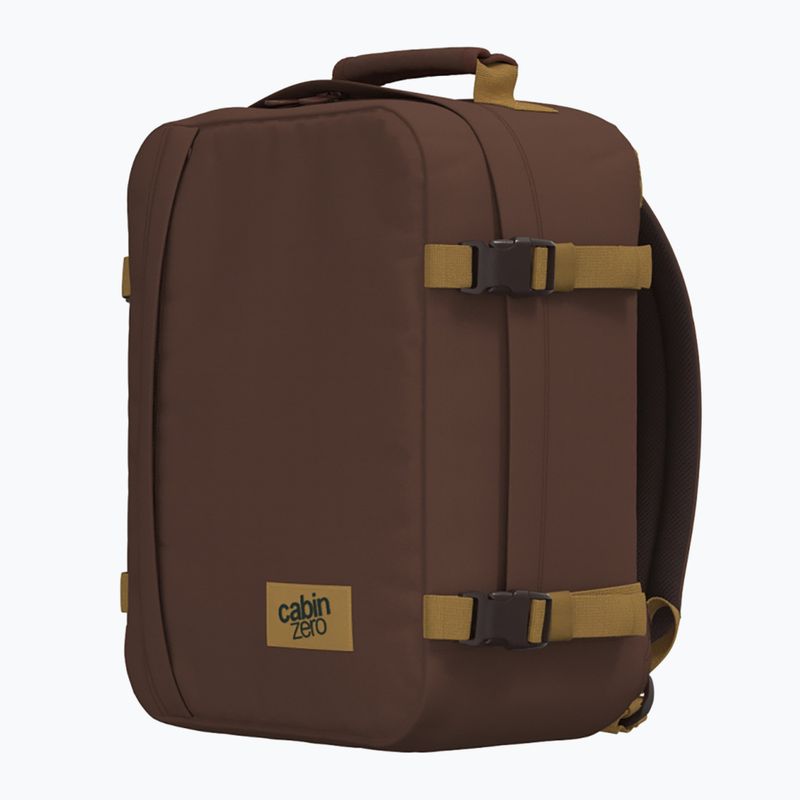 CabinZero Classic 28 l belga csokoládé túra hátizsák 4