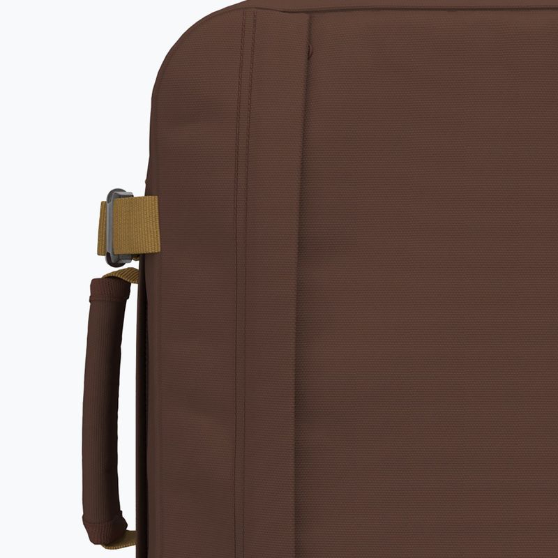 CabinZero Classic 28 l belga csokoládé túra hátizsák 9