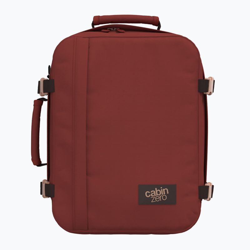 Utazó hátizsák CabinZero Classic 28 l sangria piros