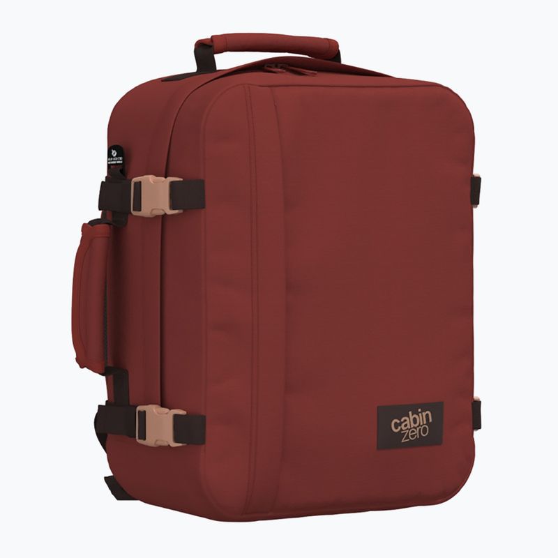 Utazó hátizsák CabinZero Classic 28 l sangria piros 2