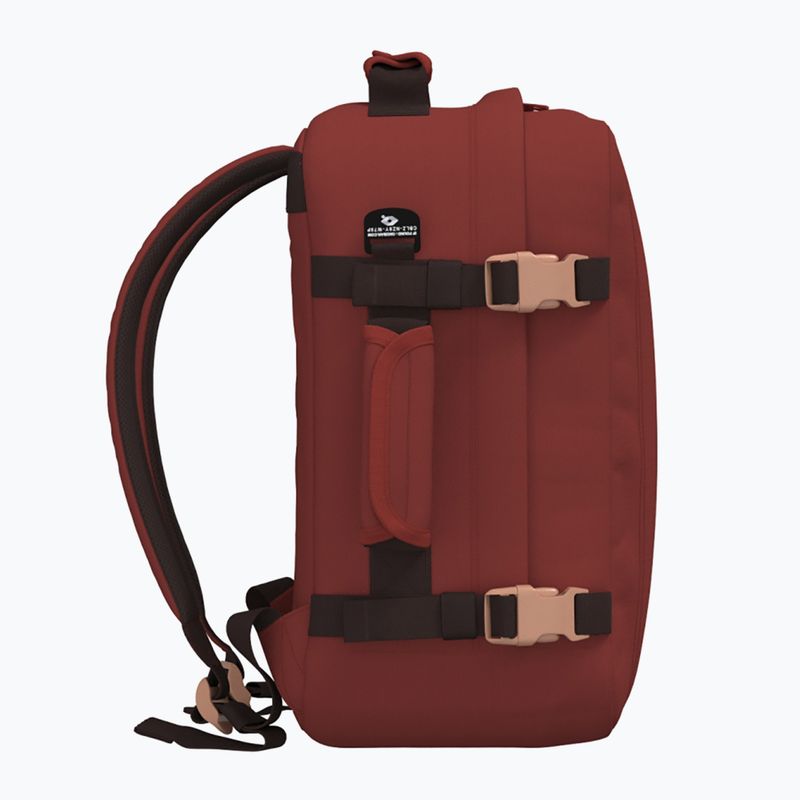 Utazó hátizsák CabinZero Classic 28 l sangria piros 5