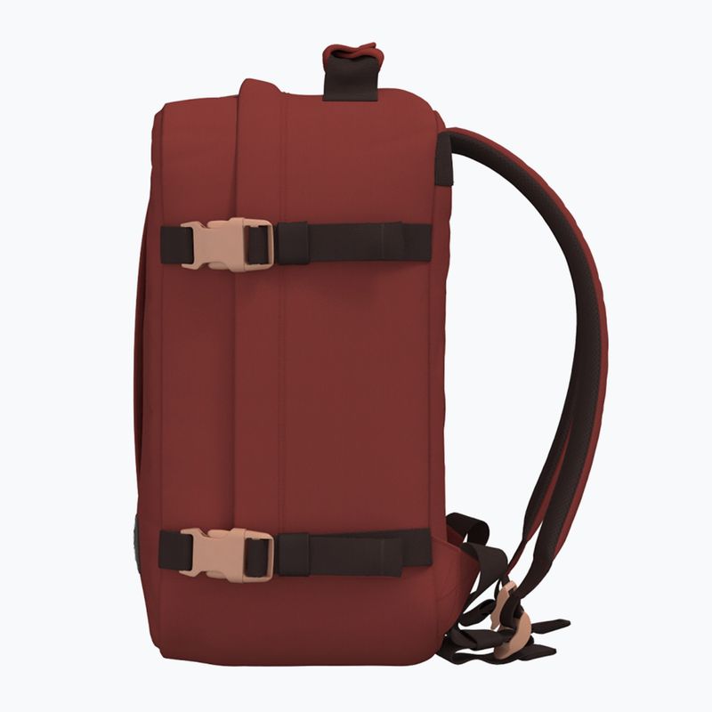 Utazó hátizsák CabinZero Classic 28 l sangria piros 6