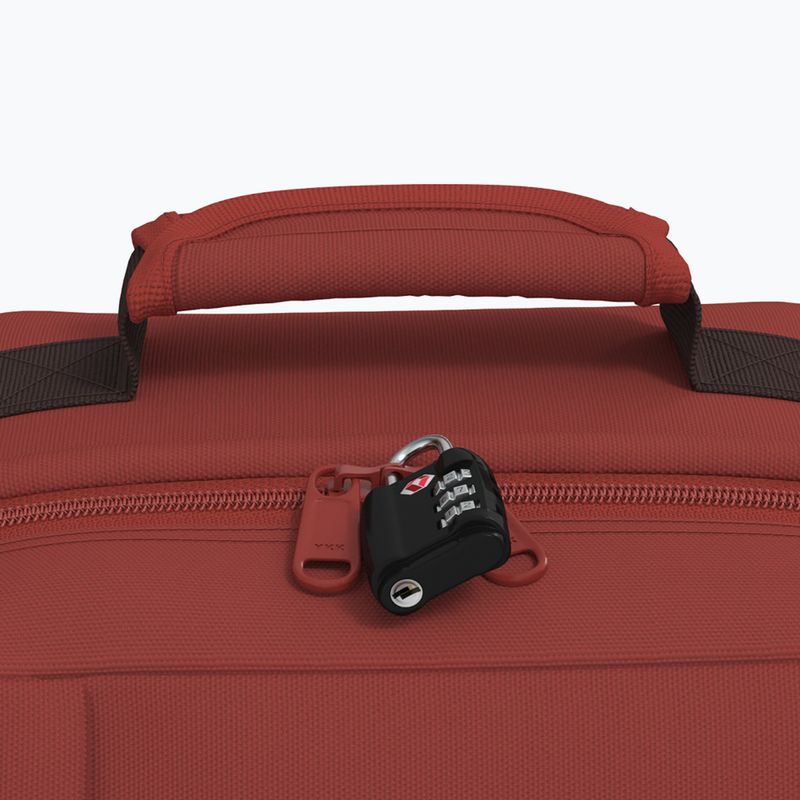 Utazó hátizsák CabinZero Classic 28 l sangria piros 8
