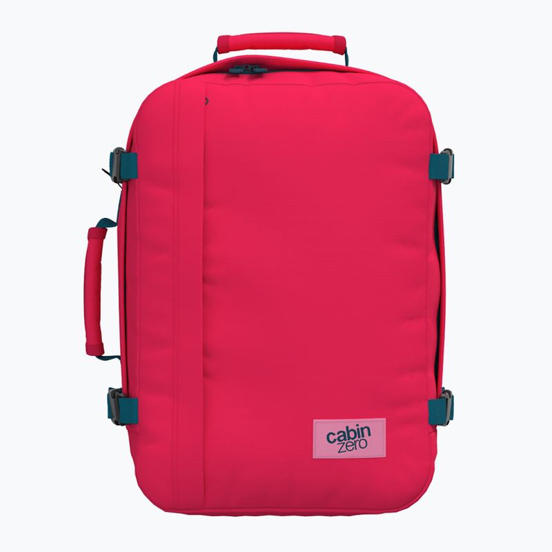 Utazó hátizsák CabinZero Classic 36 l miami magenta