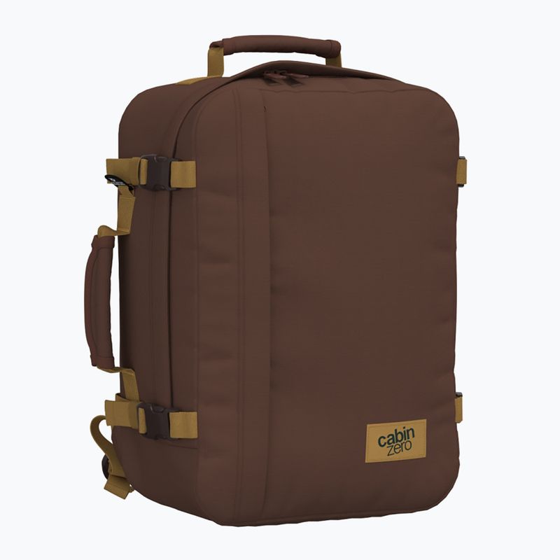 Utazó hátizsák CabinZero Classic 36 l belga csokoládé 2