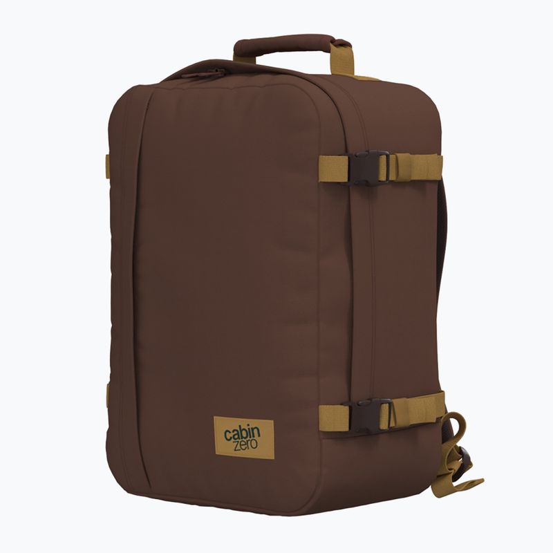 CabinZero Classic 36 l belga csokoládé túra hátizsák 4