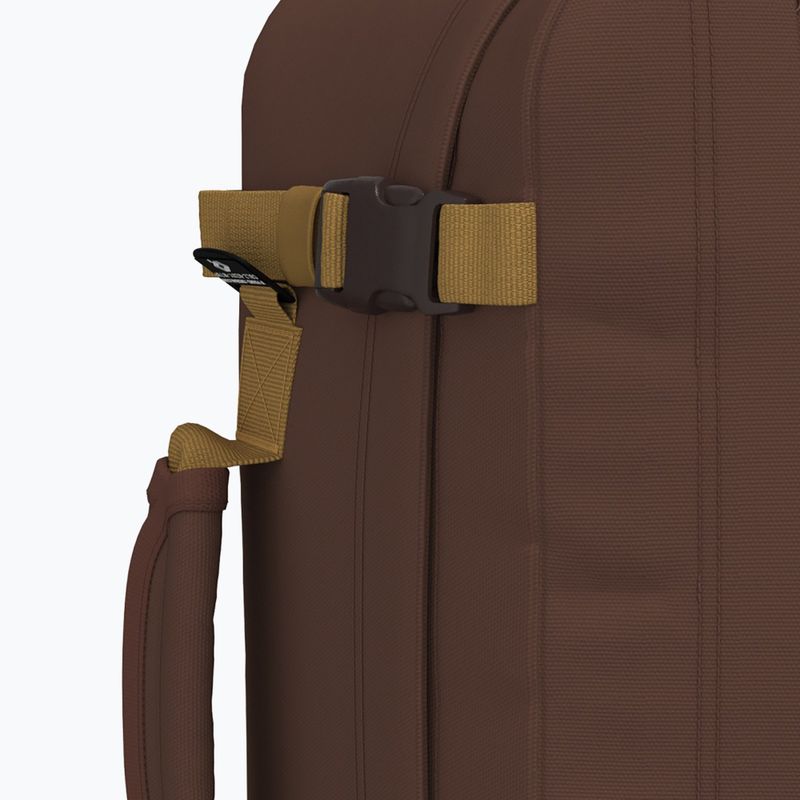 CabinZero Classic 36 l belga csokoládé túra hátizsák 9