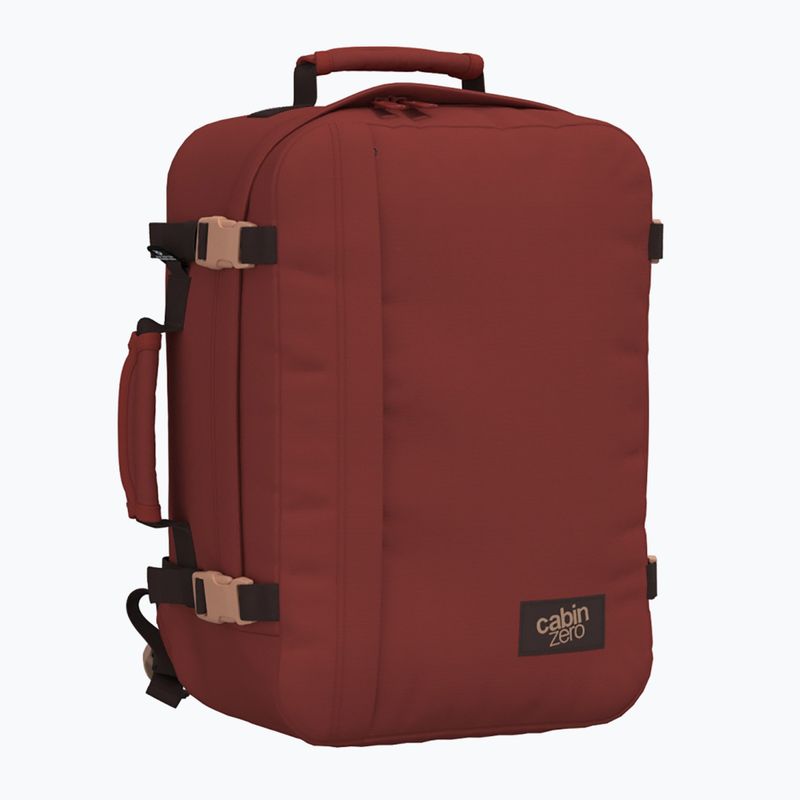 Utazó hátizsák CabinZero Classic 36 l sangria piros 2