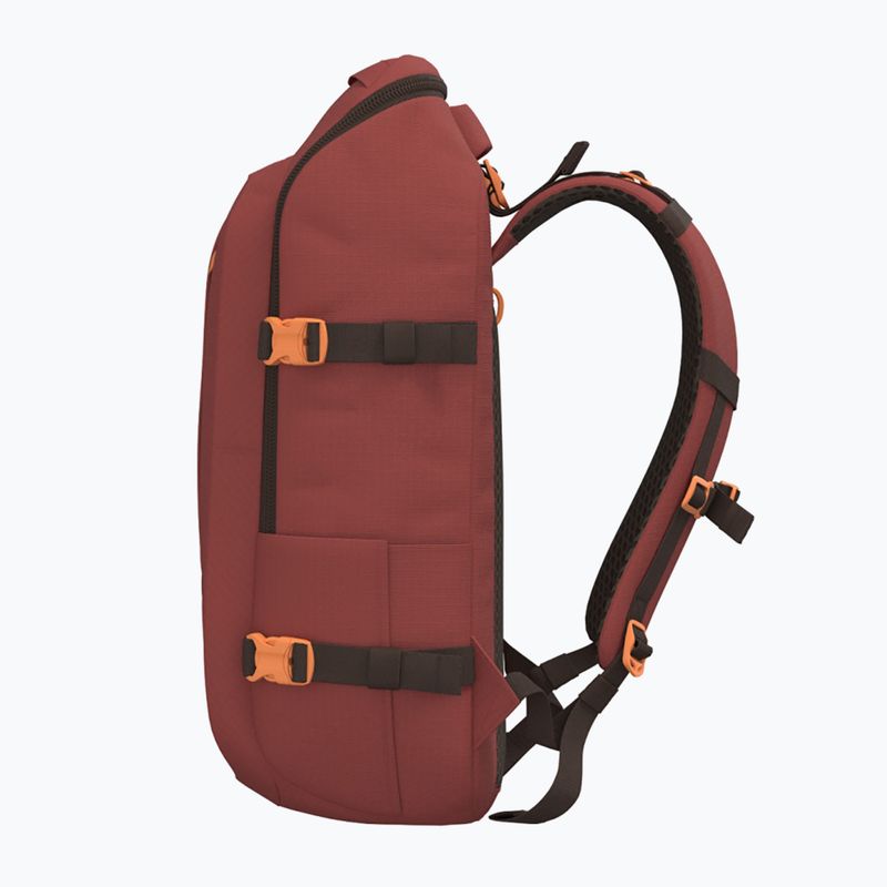 CabinZero Adventure 32 l sangria piros túra hátizsák 6