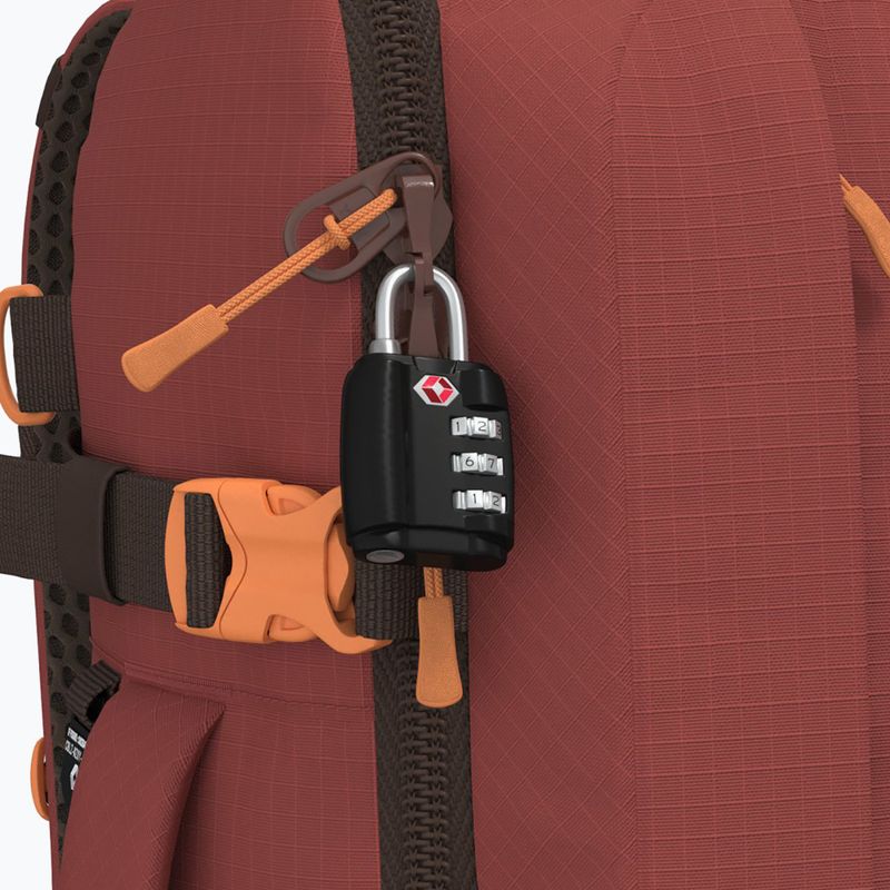 Utazó hátizsák CabinZero Adventure 32 l sangria red 8